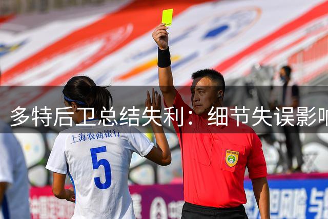 多特后卫总结失利：细节失误影响战局，球队方向正确